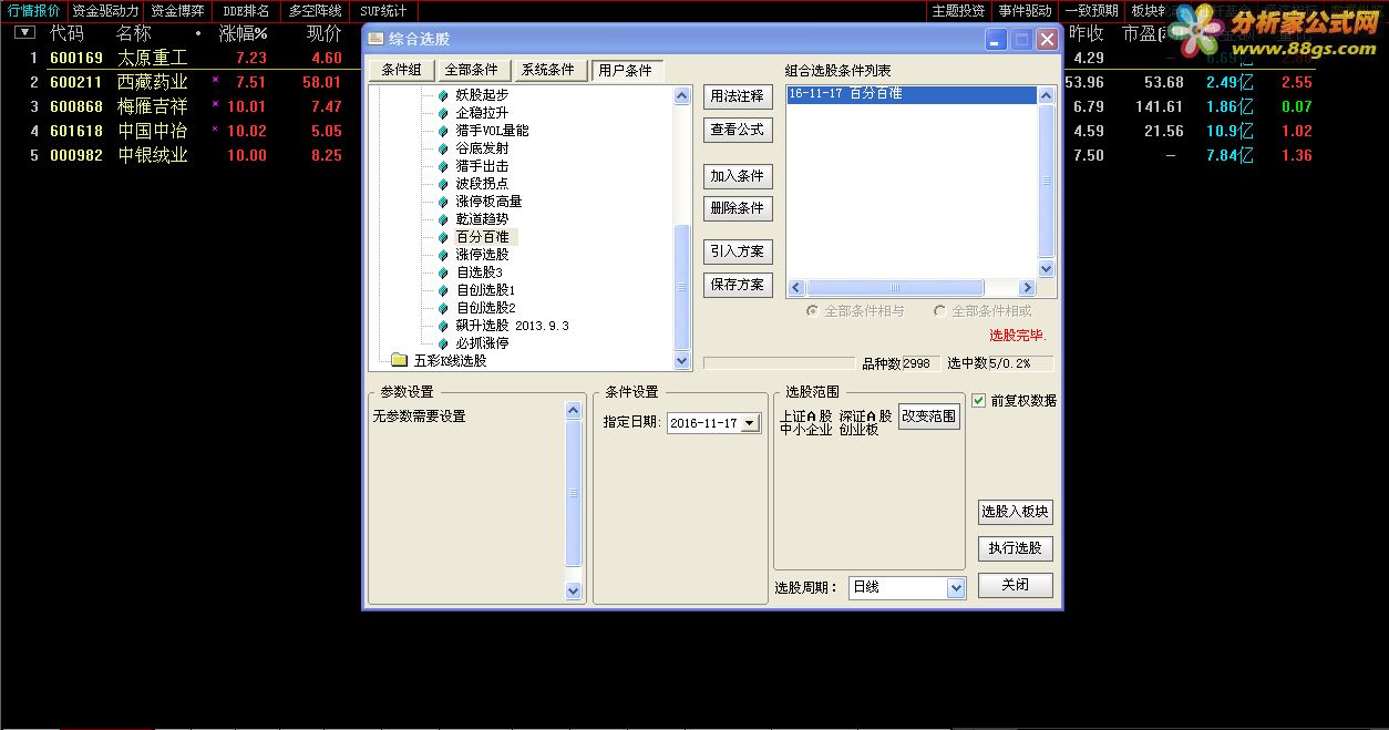 通达信公式