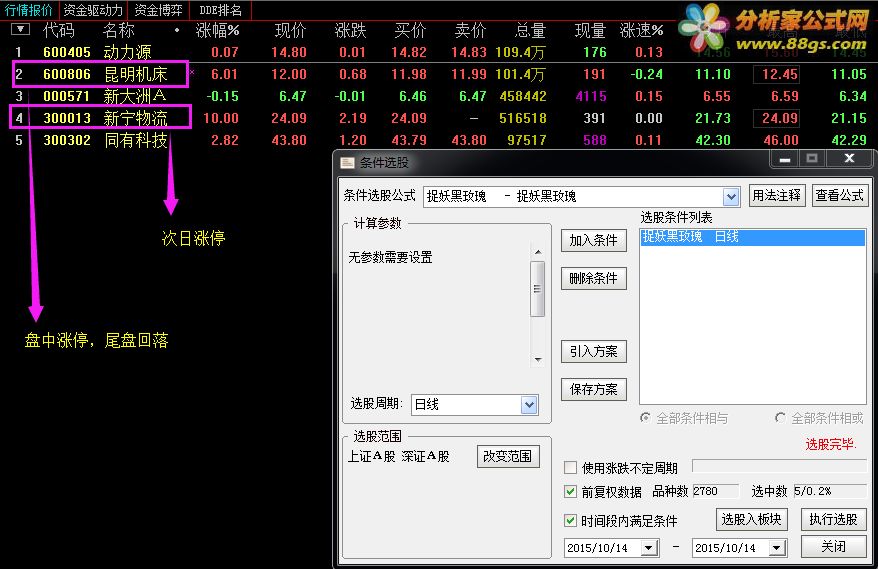 金钻指标 黑玫瑰