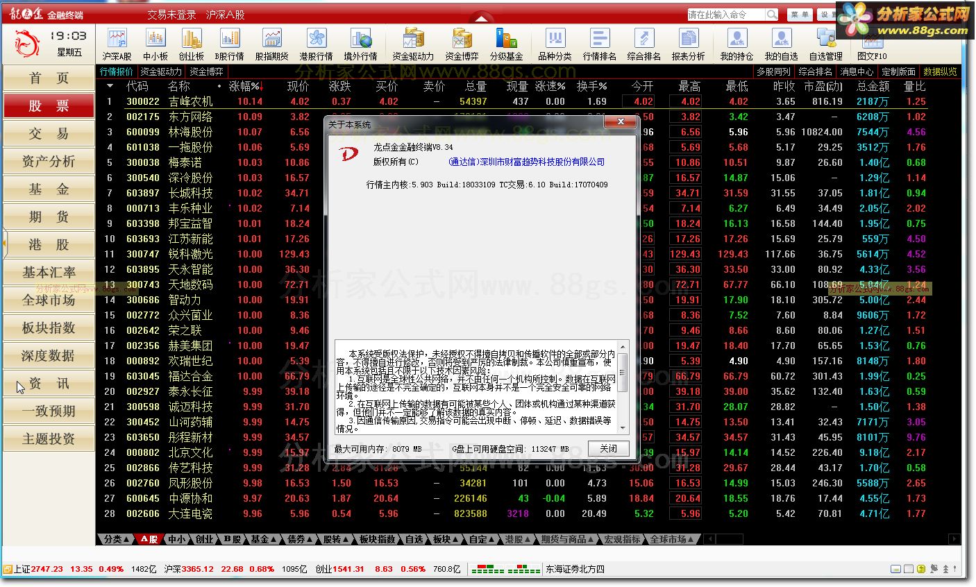 ͨŶ֤ȯն(ָ֧۹ͨ) V8.34 ʱ䣺2018-05-29