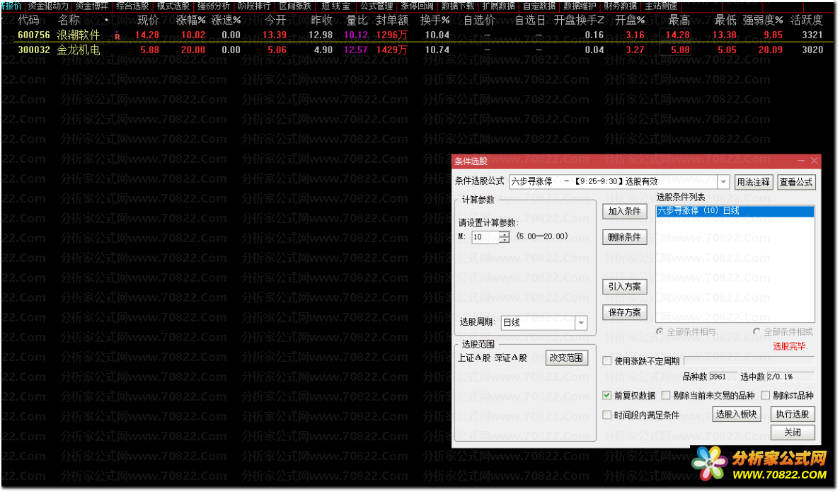 通达信公式